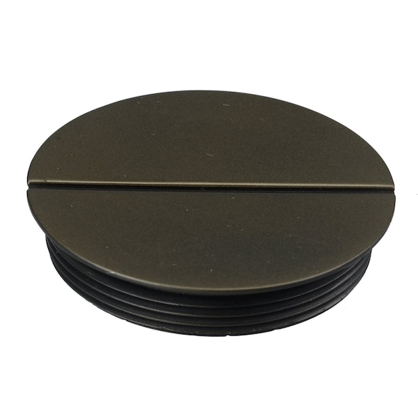 2" Flush Replacement Threaded Plug for Round Furniture Feed Covers